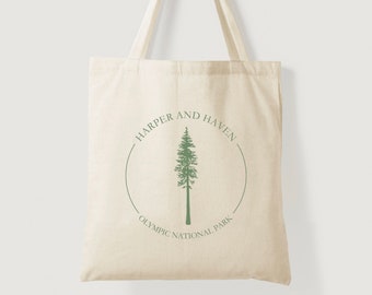 Mountain Wedding Welcome Tote - Mountain Wedding Totes - Mountain Wedding Bags - Mountain Wedding Favors - Custom Wedding Bags - Weddings