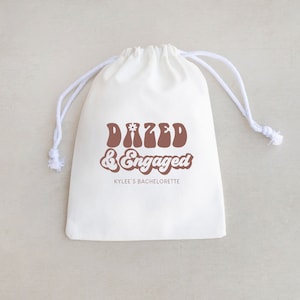 Dazed And Engaged - Retro Bachelorette Party - 70&#39;s Themed Bachelorette - Bachelorette Hangover Kit - Hangover Recovery Kit - Retro Bach