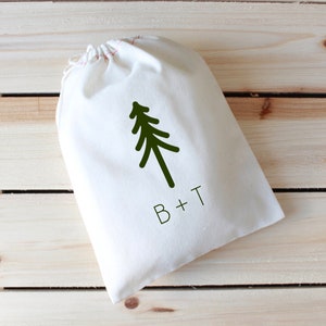 Mountain Wedding Welcome Bag - Mountain Wedding Bags - Pine Tree Wedding Favors - Mountain Wedding Favors - Custom Wedding Bags - Weddings