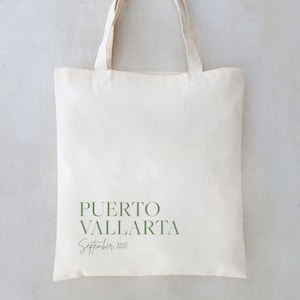 Mexico Wedding Totes, Mexico Wedding Favors, Mexico Bachelorette Bags, Mexico Bachelorette Favors, Puerto Vallarta Tote, Puerto Vallarta Bag