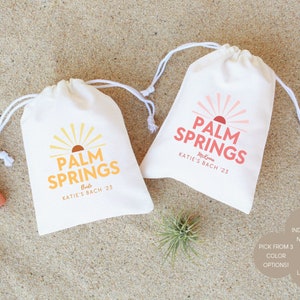 Bridesmaid Gift Bags, Bachelorette Hangover Kit, Bachelorette Party Favors, Palm Springs Bach, Bachelorette Recovery Kit, Bridal Party Gifts