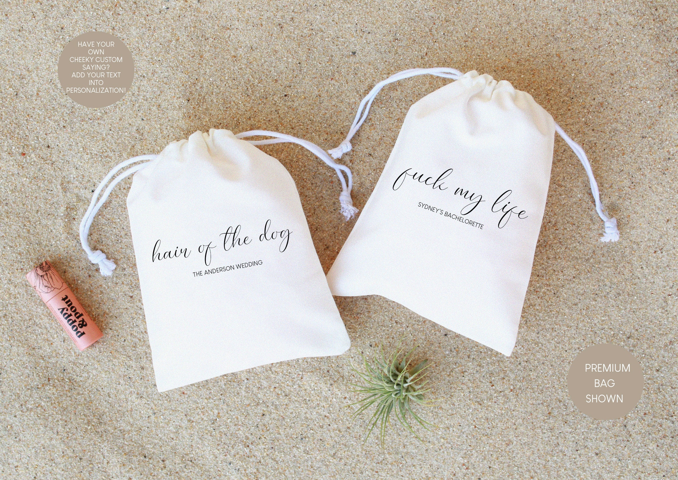 Custom Hangover Kit Bag: Bachelorette Party Favor - Etsy, image size:2208x1564