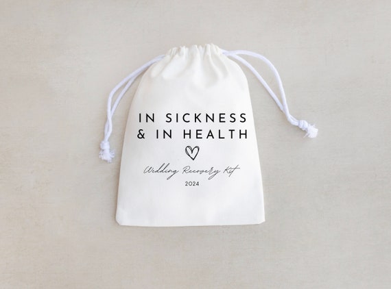 In Sickness & In Health Hangover Kit