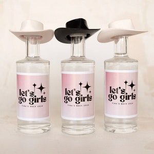 Let&#39;s Go Girls Shooter, Bachelorette Party Favors, Custom Bachelorette Shooters, Custom Shooter Labels, Country Bach, Let&#39;s Go Girls Themed