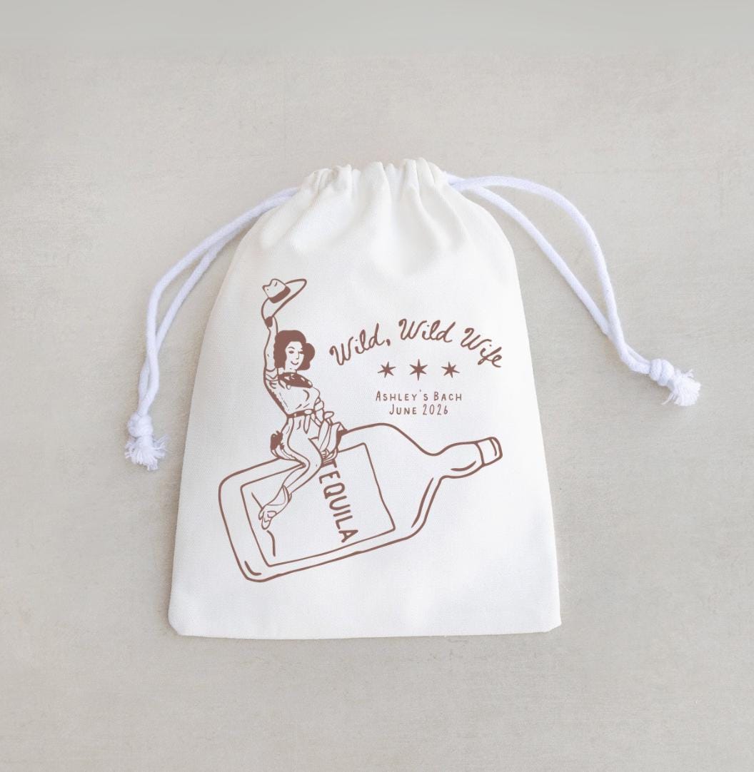 OLDCODEX MM hangover vol.4 グッズ Wild Wild Wife - Last Rodeo Bachelorette Hangover Kit Bag: Cowgirl