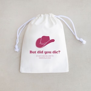 But Did You Die? - But Did You Die Hangover Kit - Hangover Recovery Kit - But Did You Die Bag - Custom Bachelorette Bags - Custom Hangover