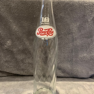 Antique 1960’s swirl Pepsi Cola bottle