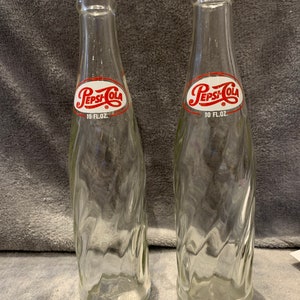 Antique 1960’s swirl Pepsi Cola bottle