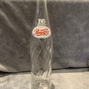 Antique 1960’s swirl Pepsi Cola bottle