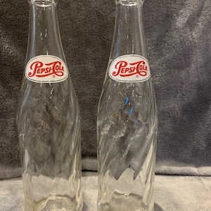 Antique 1960’s swirl Pepsi Cola bottle