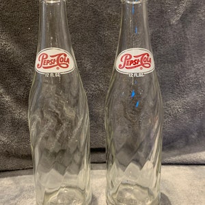 Antique 1960’s swirl Pepsi Cola bottle