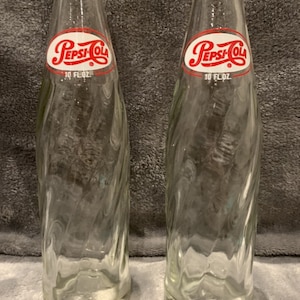 Antique 1960’s swirl Pepsi Cola bottle