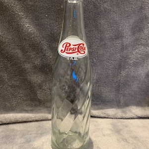 Antique 1960’s swirl Pepsi Cola bottle