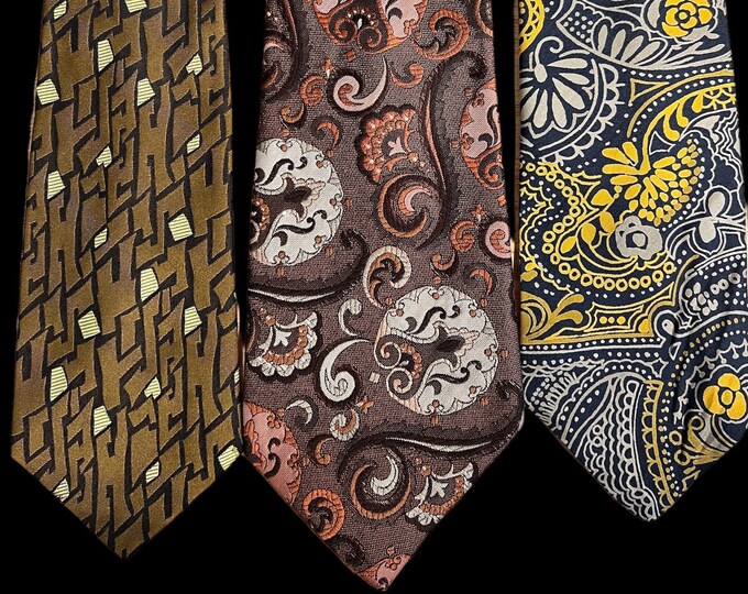 mens vintage ties