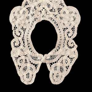 Battenberg Lace Collar, Vintage Collar