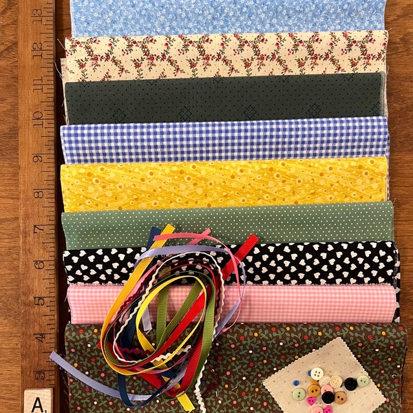 Doll Clothes Fabric Etsy