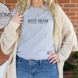 Best Mom But Better With Wine Shirt, Wine Shirt, Funny Shirt, Mothers Day Shirt, Drinking Shirt, Gifts for Her, Gifts for Mom