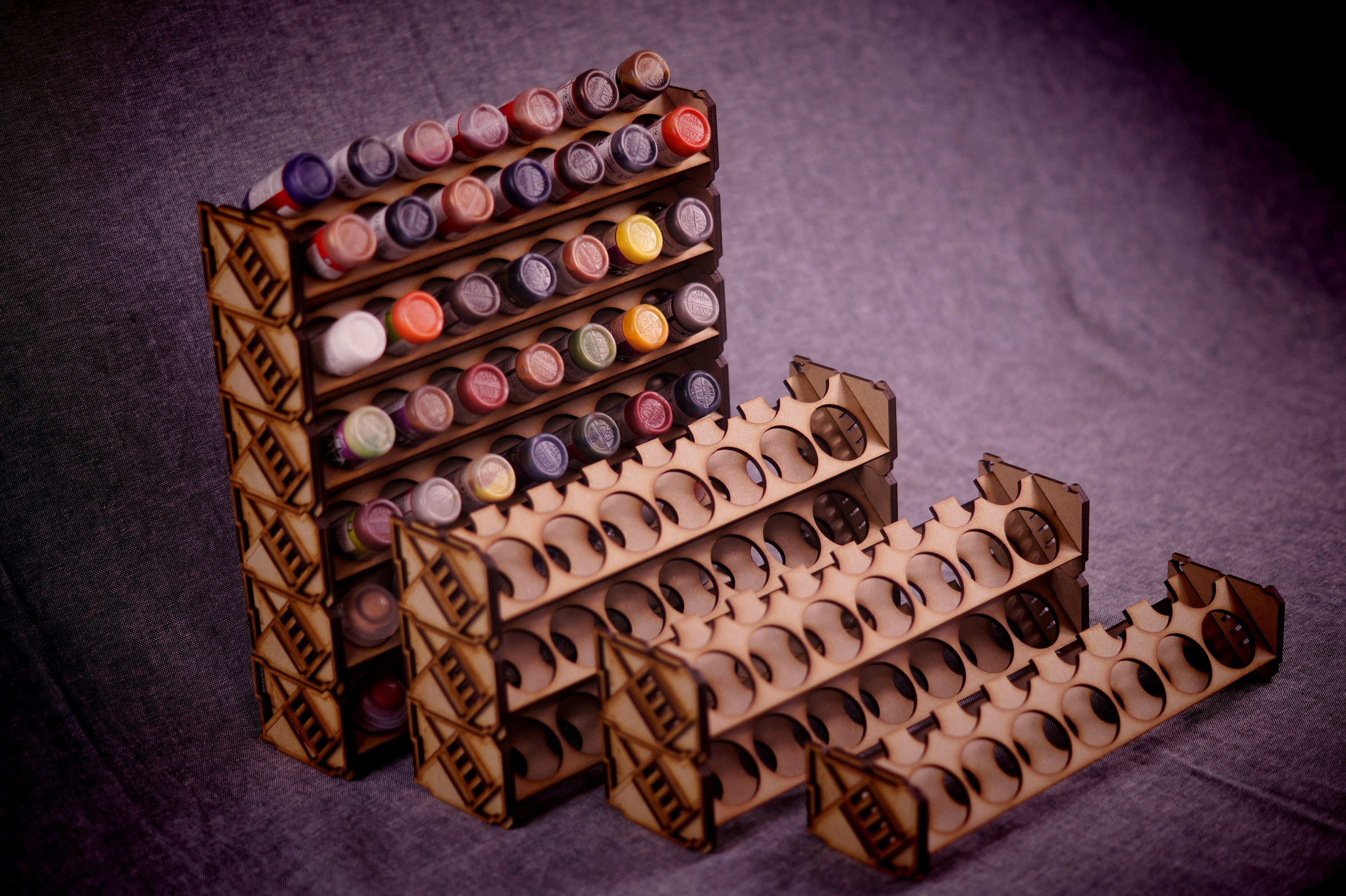 All Panel Paint Rack Modular Stackable Paint Rack - SINGLE 1x MODULAR ROW - Citadel and ...