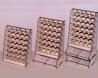 Citadel & Vallejo MDF Paint Rack Holder / Hobby Station for Warhammer 40k