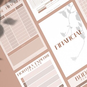 Printable Financial Planner for Business | Small Business Budget | Printable Budget Pages for Small Business