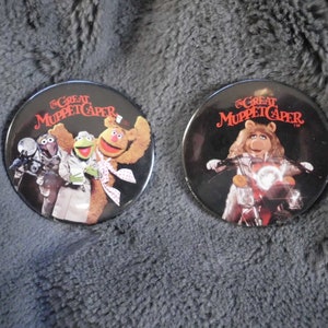 Button, badge MUPPETS - miss piggy