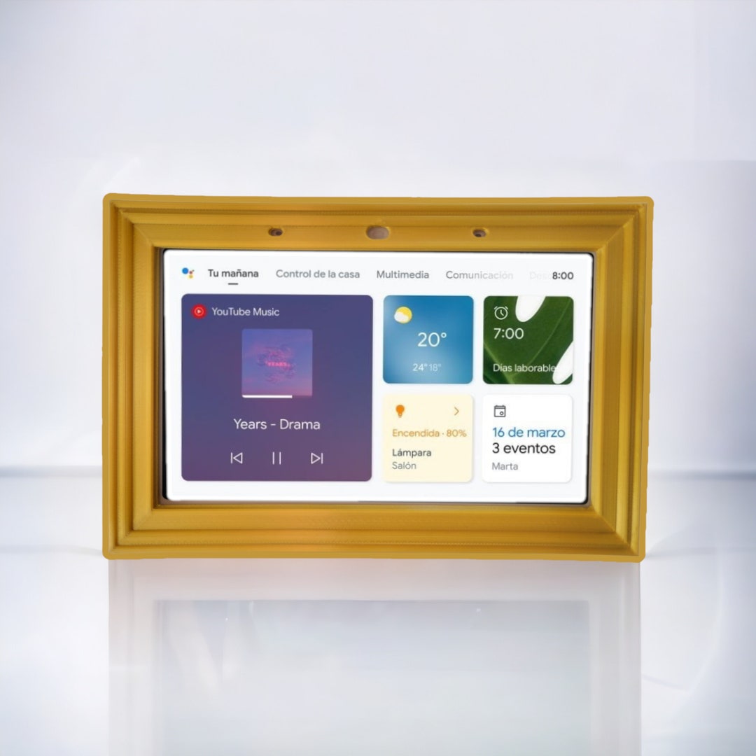 Google Nest Hub Photo Frame Cover Etsy
