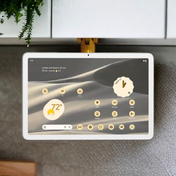 Google Pixel Tablet Cabinet Mount - Draaien en kantelen - Inclusief hardware