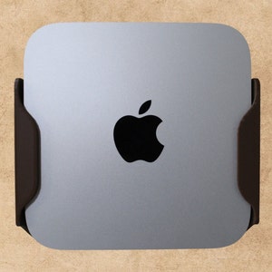 Mac Mini 2023 M2 Mount, Wall mount, Under desk, VESA Monitor Mount Anti Slip and Scratch