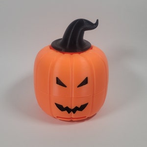 Support Halloween Citrouille Amazon Echo Dot 4e et 5e génération