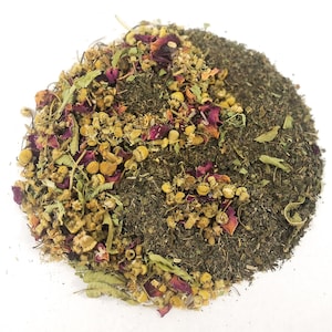 2x Herbal Teas in one gift box - &#39;Wake Me Up&#39; tea and &#39;Let Me Sleep&#39; tea, herbal, caffeine free, Teabury hand blended in UK