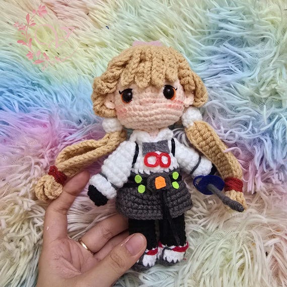 【timelesz ぬい】*あみ*ページ Fanmade Zenless Zone Zero Amigurumi - Alice Thymefield Crochet