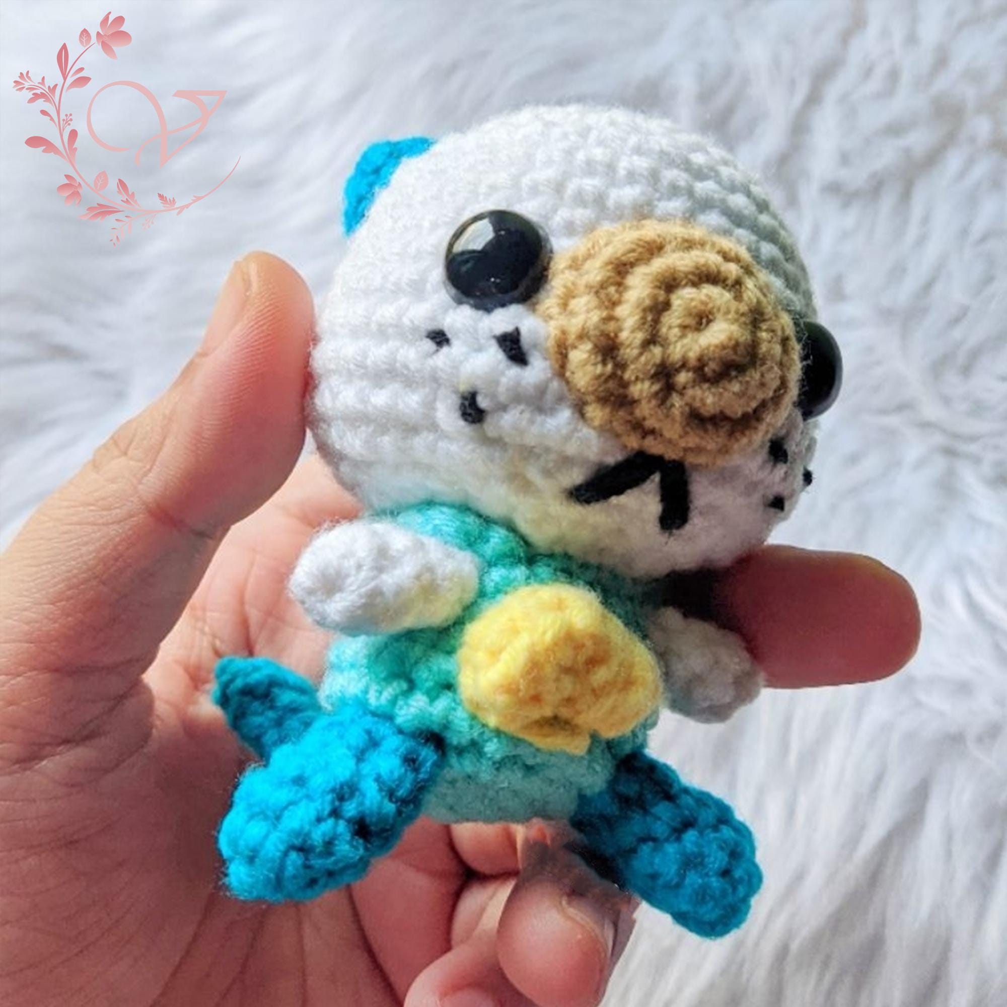 Fanmade PKM Amigurumi - Oshawott, Snivy and Tepig Crochet Fanmade PKM Amigurumi - Oshawott, Snivy and Tepig Crochet