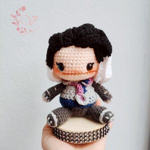 Fanmade Valorant Amigurumi - Fade Crochet Doll Amigurumi, Valorant Fade Plush, Valorant Fade Plushies, Fade Crochet