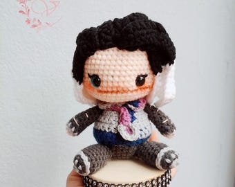 Fanmade Valorant Amigurumi - Fade Häkelpuppe Amigurumi, Valorant Fade Plüschtier, Valorant Fade Plüschtier, Fade Crochet