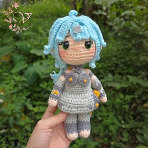 Fanmade Zenless Zone Zero Amigurumi - ZZZ Seed Crochet Docka Amigurumi, ZZZ Seed Plush, ZZZ Seed Plushies, Seed Virkning