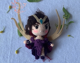 Fanmade LOL Amigurumi - LOL Kamar Crochet Doll Amigurumi, LOL Kamar Plush, Kamar Plushie!!!