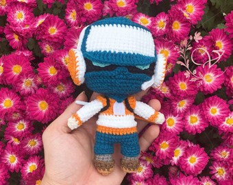 Fanmade LOL Amigurumi - LOL Tpa Shen Crochet Doll Amigurumi, LOL Tpa Shen Plush, Tpa Shen Plushie!!!