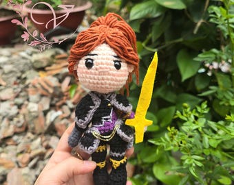 Fanmade COE 33 Amigurumi -  Maelle Crochet Doll Amigurumi, Maelle Plush, Maelle Plushies, Maelle Crochet !!!