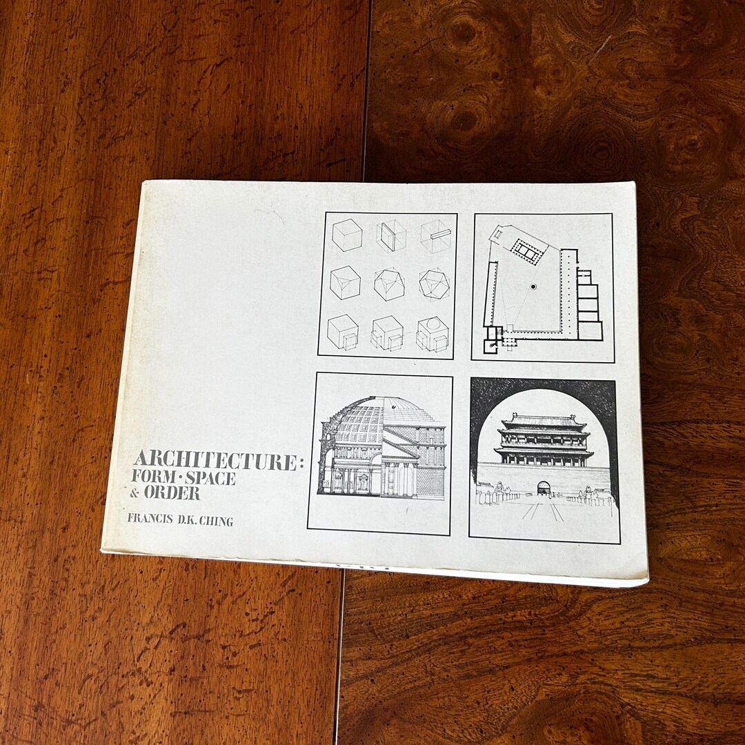 Architecture - Form, Space & Order Francis DK Ching 1979 - Etsy