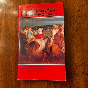 The Canterbury Tales - Geoffrey Chaucer Bantam 1981