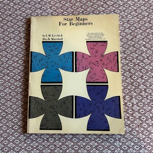 Sterrenkaarten voor beginners door IM Levitt en Roy Marshall, gepubliceerd door Fireside in 1976