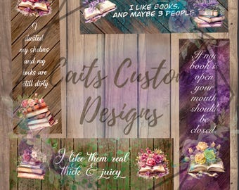 Snarky Book Lovers Pen Wraps