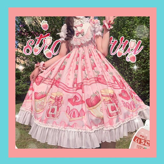 Lolita JSK Dress Summer Japanese Sweet 
