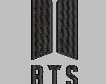 BTS Embroidery design