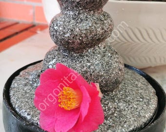Orgonita-Electronite Fuente de Agua Base Protección 5G y Caída de Agua de Orgonita - Electronite