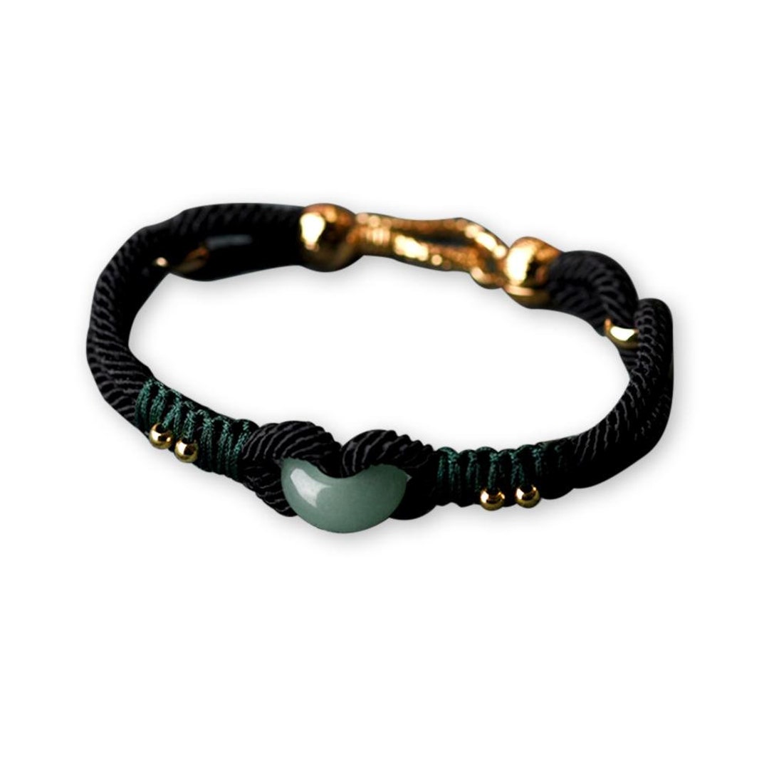 Love and Good Luck Jade Bracelet Etsy