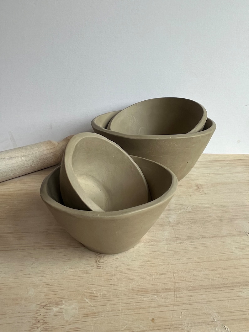 Nest of Bowls Template | Slab Bowl Template | Clay Template | Pottery Template Nest of Bowls image 6