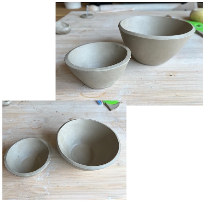 Nest of Bowls Template | Slab Bowl Template | Clay Template | Pottery Template Nest of Bowls image 5