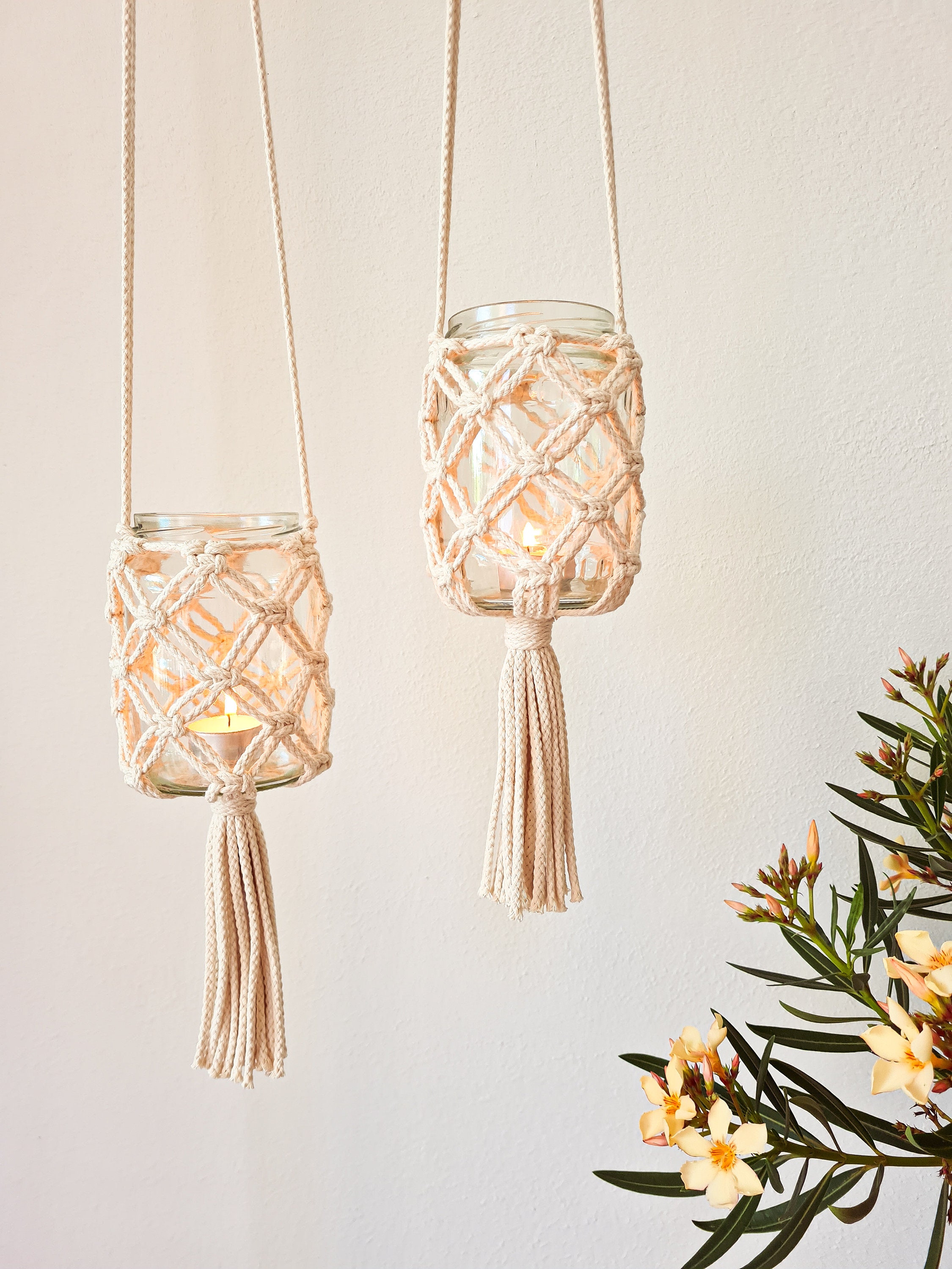 lantern hanging Macrame