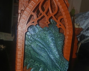 Regal dragon book nook